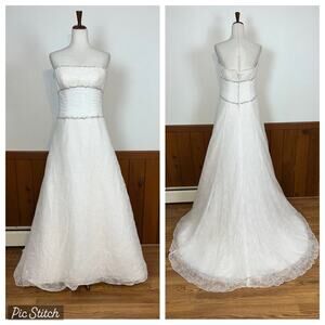 ❌Pretty 2Be Bridal Sequin Lace Wedding Gown!